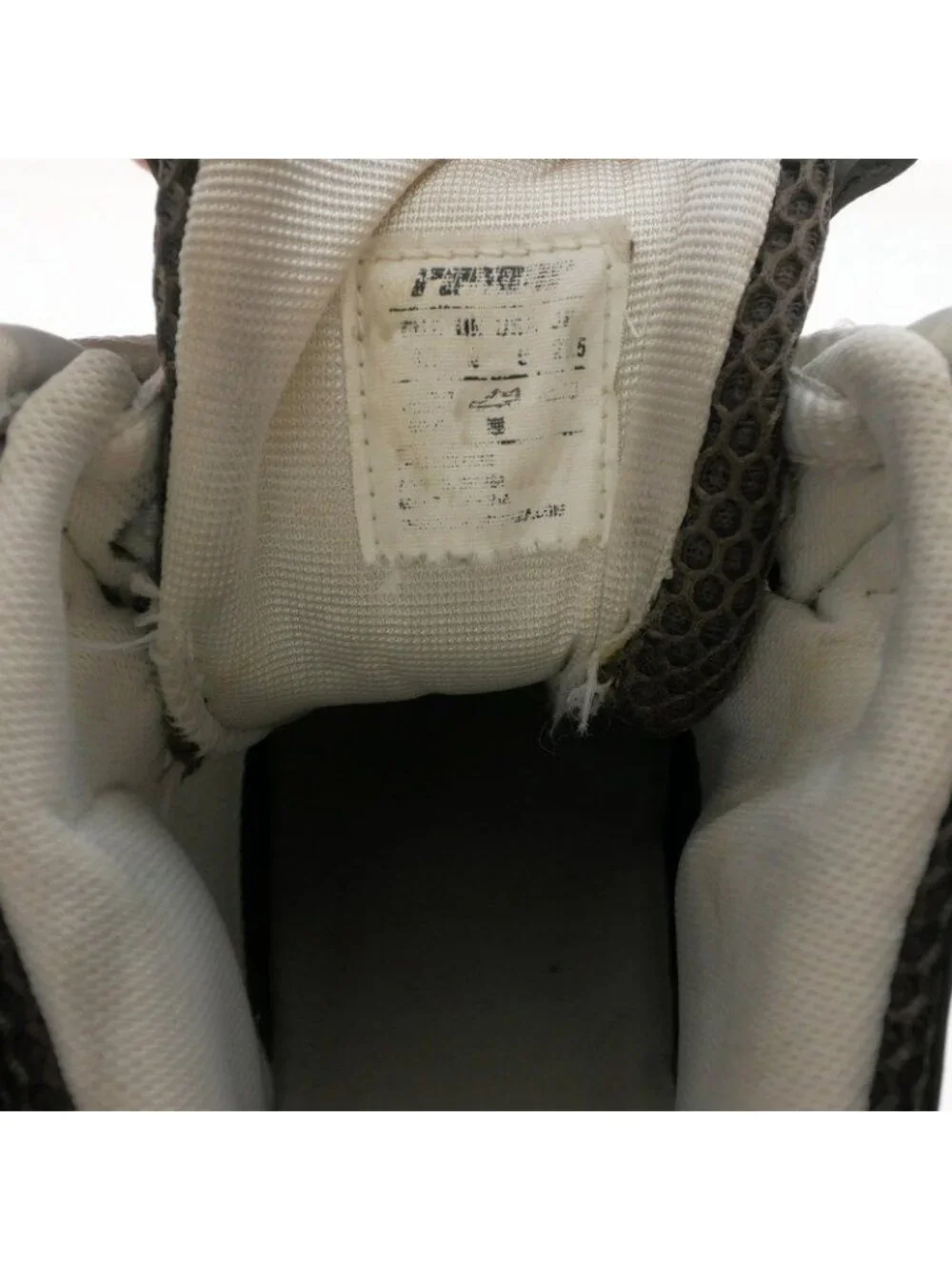 Balenciaga Runner High Top Cut Sneakers 42 Gray White